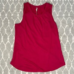 Dark Pink Reebok Workout Tank - SIZE L